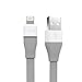 Rock Lightning Cable for Apple iPhone 5/5S/6/6 Plus and iPad (Grey) RS.231.28