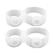 Produktbild HoganeyVan Foot Care Tool 1 Pair Magnet Lose Weight New Technology Healthy Slim Loss Toe Ring Sticker Silicone Foot Massage Feet Loss Weight Reduce