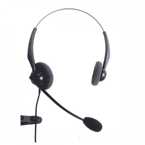 Entry Level Binaural Noise Cancelling Headset | Compatible with Grandstream GXP1625