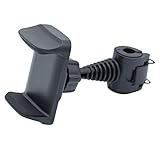 Sistema de montaje de un solo toque que se libera a la instalación con una fuerte ventosa, rotación de 360 grados con ángel de buena visión de tu teléfono. Asegúrate de que puedes mantener tus ojos en la carretera en lugar de voltear con tu smartphone, tratando de encontrar una posición menos que ideal.