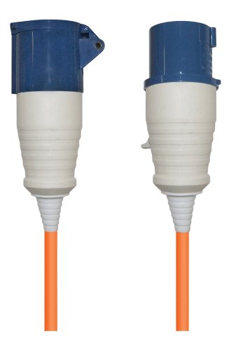Preisvergleich Produktbild 16 A Hochstrom Verlängerungskabel Mit Orange-Kabel 25 m