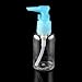 SODIAL (R)Empty Cosmetics Clear Soap Shampoo Lotion Dispenser Pump Bottle Travel 75ml
