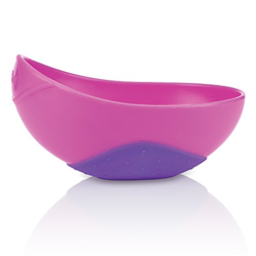Nuby ID5374 Breischale mit rutschsicherem Boden und Löffel, farblich sortiert - 4