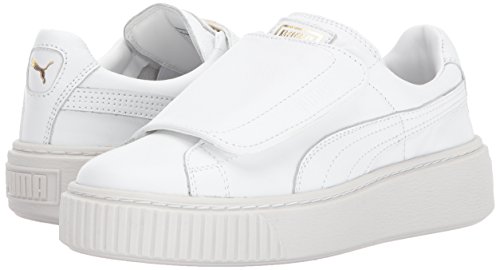puma women's basket platform strap wn sneaker