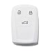 Produktbild Schlüsselgehäuse aus Silikon für Audi 3 Tasten Keyless-Entry Fernbedienung (Siehe Fotos) A4 A5 A7 A8 B9 C8 D5 Q5 Q7 SQ5 SQ7 TT TTS TTRS R8 S4 S5 S8 RS4 RS5 F5 FY 4M (Bianco)