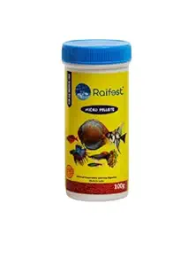 Raifest Aquarium Fish Foods Micro Pellets 100g