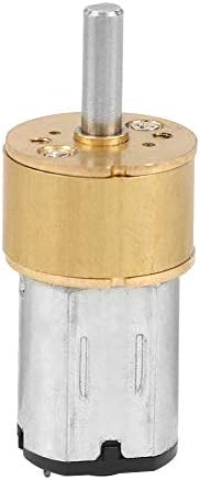 Micro Gear Box Motor, Speed Reduction Electric Gearbox， DC 6V 60/100/300/600RPM 14MM N20 Micro Metal Gear Box Dustproof Motor For Robot DIY(6V 60RPM)