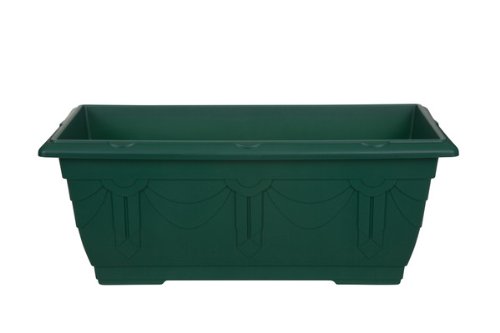 Whitefurze G02064 60cm Venetian Patio Planter - Forest Green