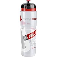 Elite Trinkflasche Maxi Corsa, Transparent-Rot, 950 ml, FA003514221