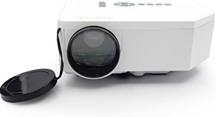 Thundeal Full Color 100" Portable LED Pico UC30 Projector 480x320dpi HDMI interface 800 lumens for Home Theater Video Games TV Movie with USB/AV/SD/HDMI Output (UC30 white)