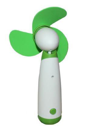 LingsFire® Handventilator, Miniventilator, Mini USB Fan, Lüfter ventilator, Elektrische Personal Fans,Mit 2er AA Batterie (im Lieferumfang nicht erhalten) für heiße Sommeraußen Reisen - 2