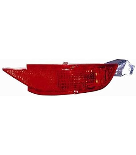 Catarifrangente Posteriore KIMISS Per Paraurti - Compatibile Con VW T5 2003-2015 - Rosso - Ricambio OE - 5