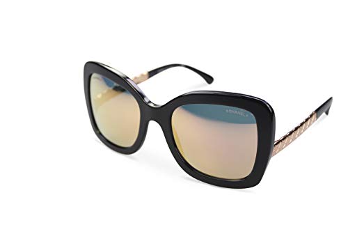 Preisvergleich Produktbild Chanel Sonnenbrille Damen Sunglasses CH5370 C1581-4Z schwarz (54-21)