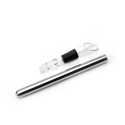 MAVIE Edelstahl Weinkühler, Stainless Steel Wine Cooler Flaschenkühler Für Haus, Party 2 Packung - 4