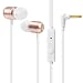 Produktbild Y56 Super Bass Stereo in-Ear Mic Kopfhörer Sport Headset Ohrhörer Kopfhörer Headset mit Kopfhörer für Telefon (Rose Gold)