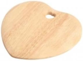 T&amp;G Woodware Colonial Home Heart Board With Heart Cut Out In Hevea