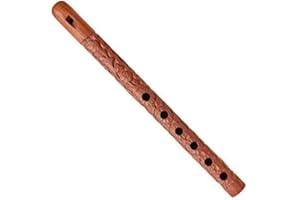 INDIAN GLANCE IBLAY Traditional Wooden Flute Great Sound Woodwind Musical Instrument - Gift Flute (One)