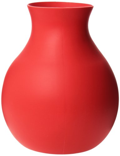 Menu 4752339 Gummivase, gross, rot