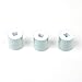 KingOfHearts Electric Nail File Replaceable Rollers - Replacement Roller Set include 3 Green Buffering Rollers and 3 White Polishing Rollers, For Replacing Only - Pack of 6