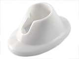 Meizhoushi 2Pcs Pro White Rubber Bottle Holder For Nail Art Varnish Polish Seat Tool