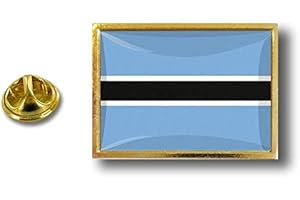 Akachafactory pins pin Badge pin's Metal avec Pince Papillon Drapeau Botswana