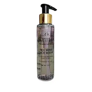 Secular Red Wine Face Wash, Face Wash For Young Boys | Best Face Wash For Clear And Glowing Skin