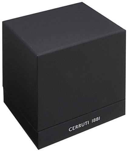Cerruti Men's Quartz Watch with Black Dial Analogue Display Quartz Ceramic CRA07 8E219H