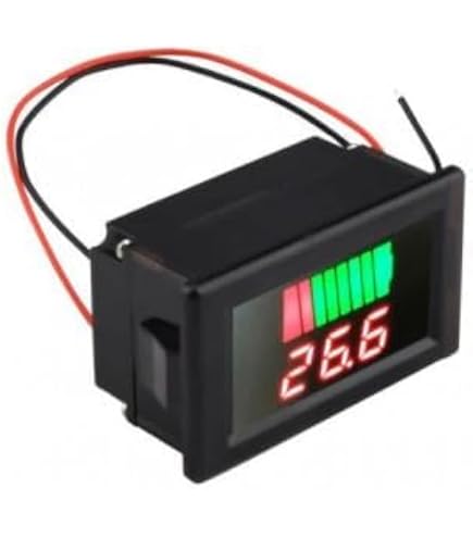 Voltmetro Amperometro Digitale OreluxTEC BM730 DC 0-100V 10A 1000W Con Allarme LED