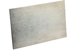 TIFOO Anode de zinc/électrode/tôle (15 x 10 cm) pour galvanoplastie