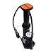 Produktbild Standpumpe BeGrit Fuß Aktivierte beweglicher Mini-Raumersparnis -Folding Basis Hybrid & BMX Fahrrad-Luftreifen Auto-Fahrrad-Sport-Kugel Ballonpumpe mit Manometer für Presta & Schrader-Ventile, Schwarz