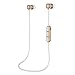 Produktbild bescita Bluetooth Sport in-Ear Kopfhörer, V4.2 Schweißresistent Stereo magnetischer Sport Ohrhörer Reichweite, eingebautes Mikrofon für iPhone, Huawei und Samsung (Gold)