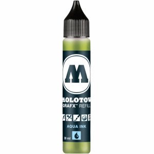 Preisvergleich Produktbild Molotow Nachfülltinte Aqua für Pump Softliner 30ml gelbgrün