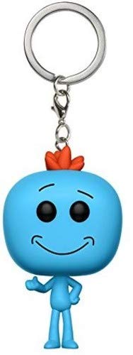 Funko-12921 Pocket Keychain: Rick & Morty: Mr. Meeseeks (12921