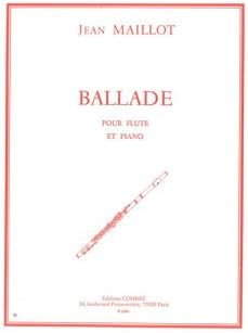 COMBRE MAILLOT JEAN - BALLADE - FLUTE ET PIANO