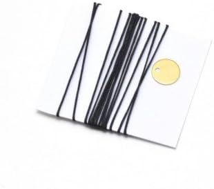 2 meters of thin black cord - in 0.5 mm polyester, for cord or macramé jewellery.
