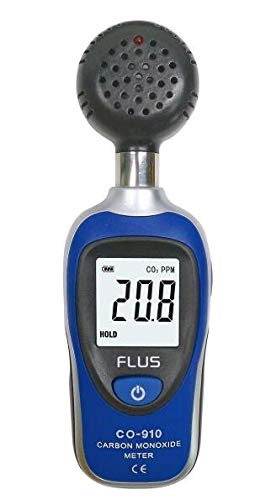 Medidor de monóxido de carbono/Detector de monitor de prueba de gas CO de mano con 0-1000 PPM Medidor de lectura digital de TIANG