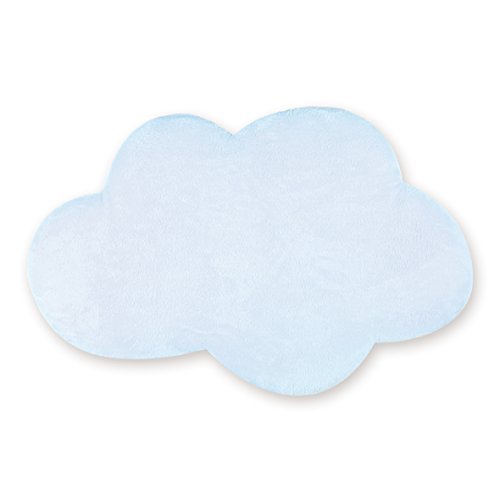Bemini by Baby Boum 224CLOUD61SF Teppich / Krabbeldecke Wolke SOFTY CLOUD frost 82 x 110 cm ,blau