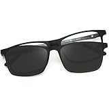 ♪ [Material de alta calidad]: el marco está hecho de material de Ultem de memoria (PEI), que es súper ligero y flexible. Estuche de gafas suave incluido.