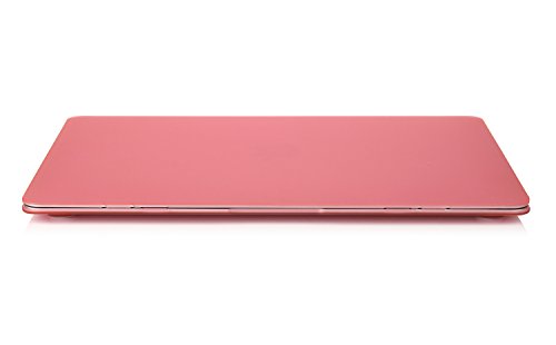 MacBook 12 Retina Display Hülle,iNeseon(TM) 2 in 1 [Frosted Series]Ultra Slim Gummierte Harte Case Cover Shell, US Version Rosa Tastatur Abdeckung und EU Version Transparent Tastatur Abdeckung für Apple MacBook 12 Zoll mit Retina Display [Modell:A1534](Rosa) - 7