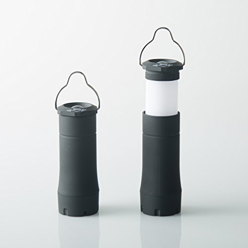 OYGROUP Mini Lanterne Multifonctions Camping Lanterne Télescopique Camping Lumières Tente Lumières Lanterne Noir