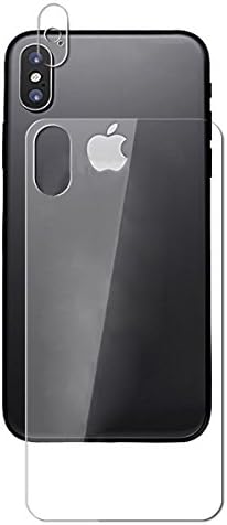EUGO Back Screen Protector for iPhone X + Camera Lens Screen Protector Back Rear 9H Ultra-Clear Anti Scratch Tempered…