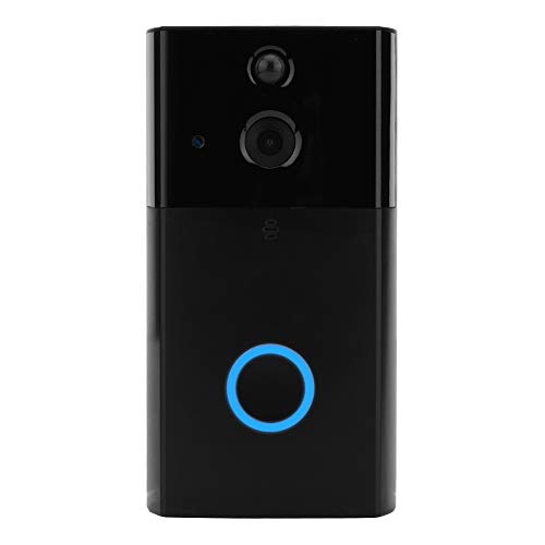 Preisvergleich Produktbild Garsent Video Türklingel, 720P HD Gegensprechfunktion Smart Türklingel Wifi Überwachungskamera Türglock(Smart Türklinge)