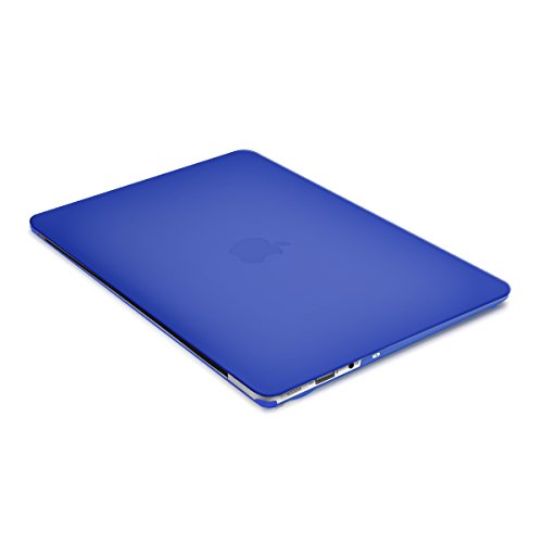 kwmobile Hardcase Laptop Hülle für Apple MacBook Air 13″ (ab Mitte 2011) – Dunkelblau dünne gummierte Schutzhülle Cover Case Tasche - 9