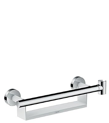 Hansgrohe Unica Poignée d'appui Comfort avec tablette et support de douchette 26328400