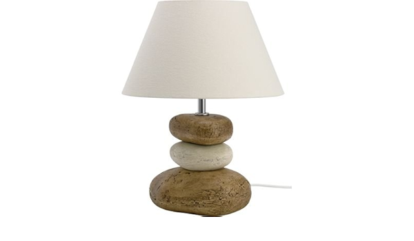 pebble base table lamp