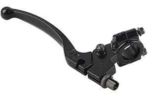 Qiilu Motorrad Bremshebel, Motorrad Professioneller 22 mm 7/8 Zoll Lenker Klapp Kupplungshebel mit Barschkupplung Bremshebelsatz Hebel Bremsgriff für Dirt Pit Bike simson s51 kupplungs