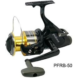 Okuma Proforce - Carrete de pesca tipo baitfeeder negro negro Talla:155