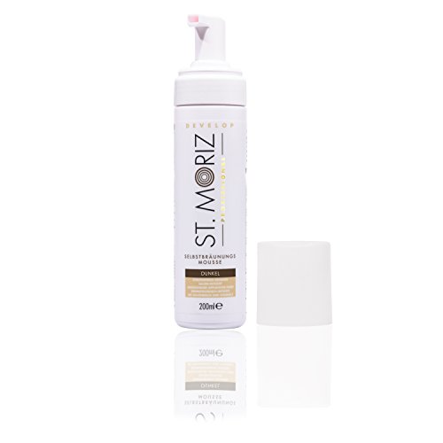 St Moriz – Sofortiges Selbstbräuner Mousse Dunkel 2 Stück Packung jedes 200ml - 2