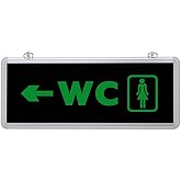 &Ccedil;ift Y&ouml;nl&uuml; Bayan WC Acil Y&ouml;nlendirme Armat&uuml;r&uuml; Levhası SG011