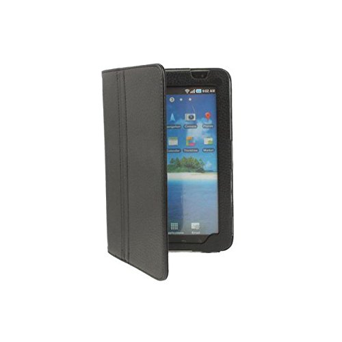 Yonis Case For Samsung Galaxy Tab Gt P1000 7 Inches Leather Black